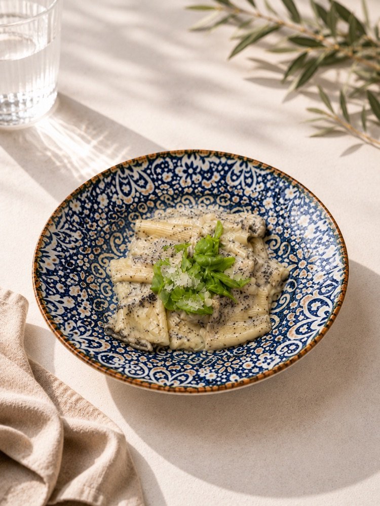 42. Paccheri al Tartufo