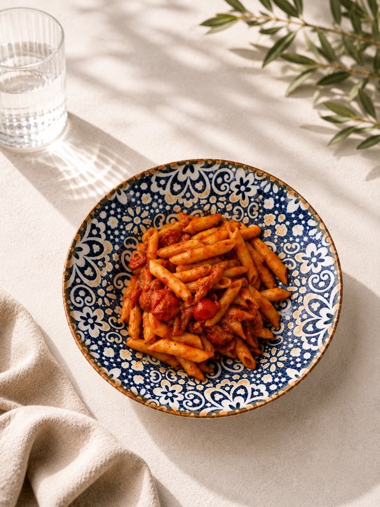 34. Penne all' Arrabbiata
