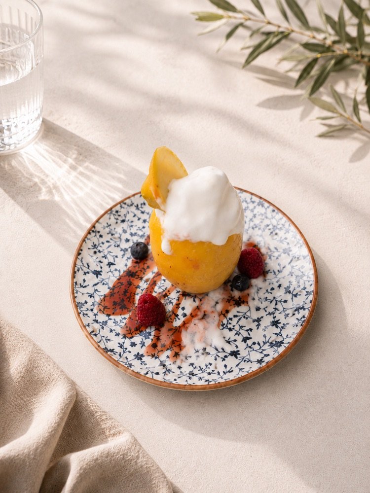 Tartufo Classico, hausgemachtes Dessert